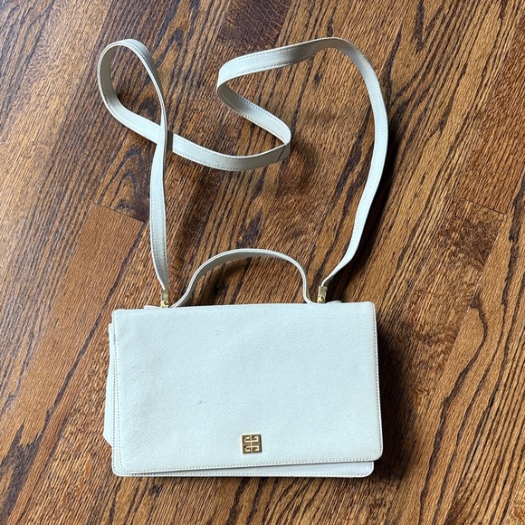 Givenchy Handbags - Givenchy Women’s Vintage Chic Cream Crossbody Bag